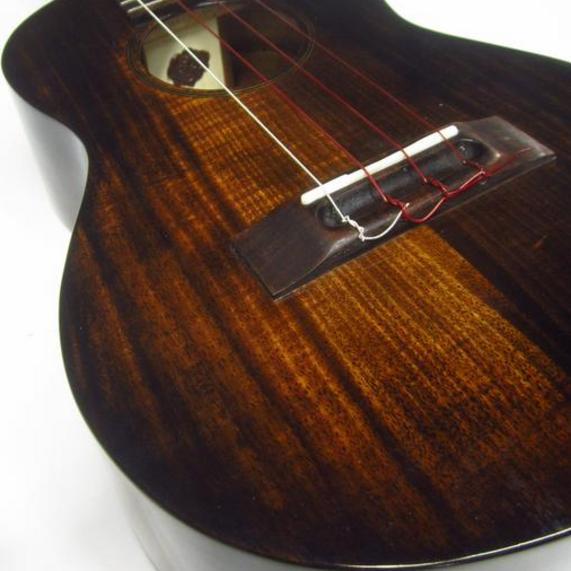 Tasmanian Blackwood top with hand rubbed sunburst